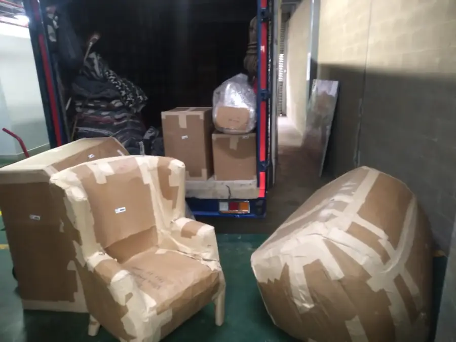 Empaque profesional de muebles para mudanza